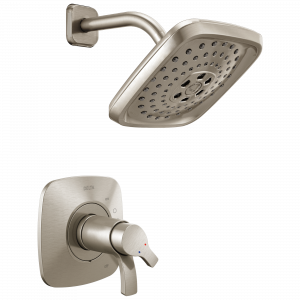 T11952-SS 3-портовая переключающая накладка с 6 позициями Delta Faucet Tesla Нержавеющая сталь