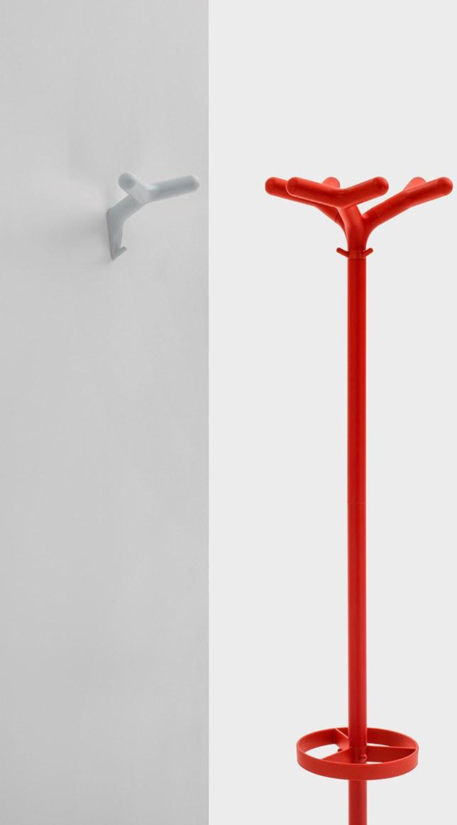 Viganò Офисная вешалка для верхней одежды из пластика с подставкой для зонтов Stilo sun-id-1378219 - Вид №2