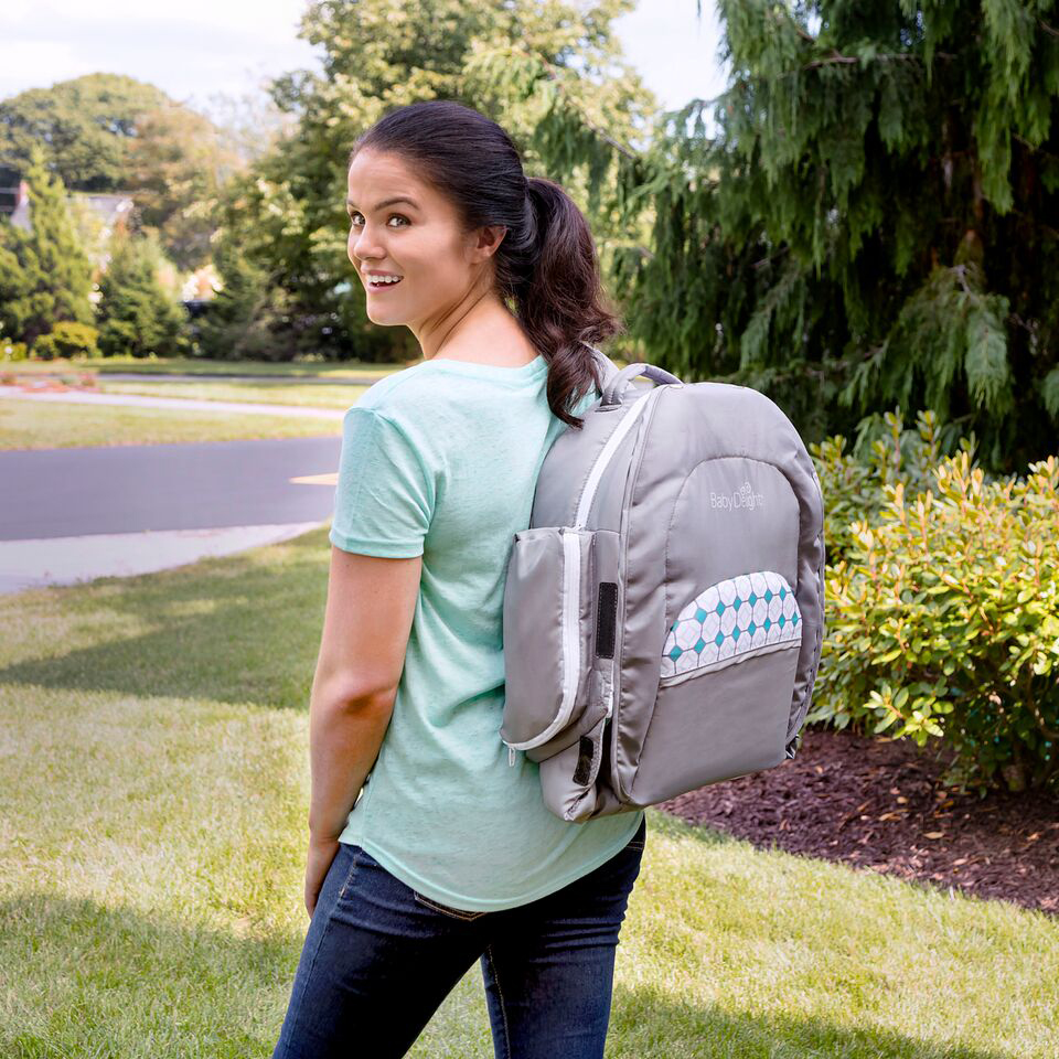 Складная кроватка Traveler BL серая BABY DELIGHT  322589 Серый Santreyd  - Вид №3