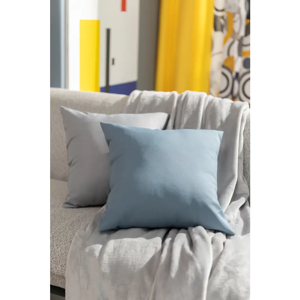 INSPIRE Подушка декоративная Радуга Granit3 серая 40×40 см 83687838 STLM-0043475 - Вид №3