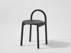 DesignByThem Низкий табурет из стали с порошковым покрытием Bobby