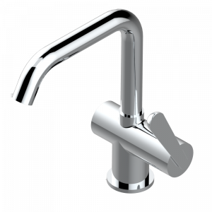 G7E-6500D Смеситель среднего размера для раковины однорычажный с донным клапаном Thg-paris Dean Хром