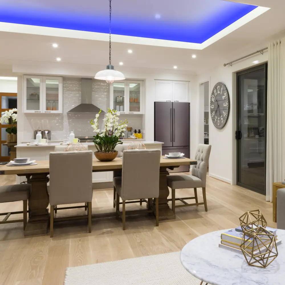 APEYRON Контурная светодиодная подсветка 3 метра синяя 18709106