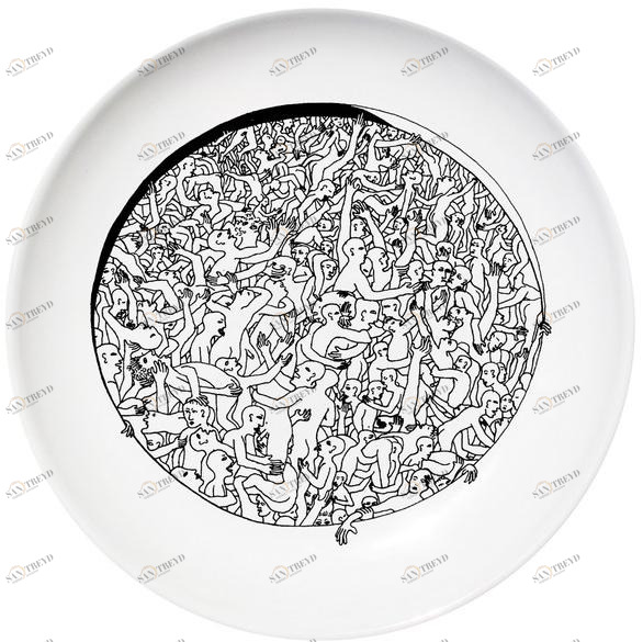 Kiasmo Керамическая тарелка Ulysses 2014kddulyi