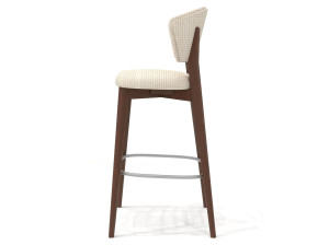Высокий мягкий стул из бука