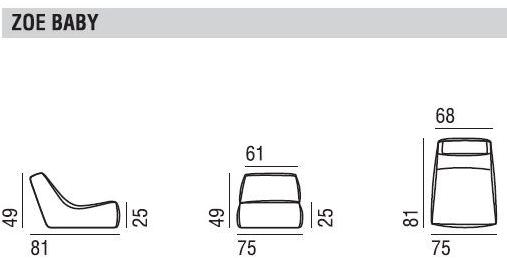 Verzelloni Кожаное кресло Zoe sun-id-1381123 - Вид №7
