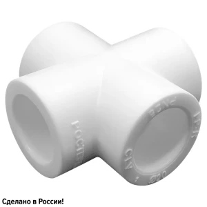 Крестовина Ростерм 20 мм полипропилен