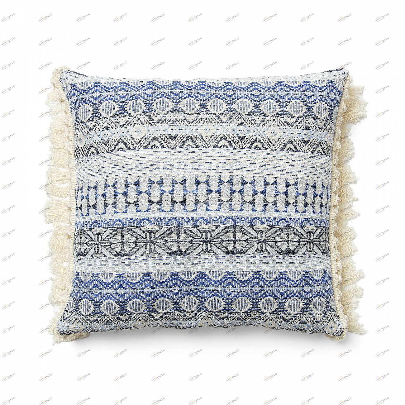 Чехол на подушку Isthar 45x45 синяя AA2449J25 от La Forma LA FORMA ОРНАМЕНТ 298849 Синий 