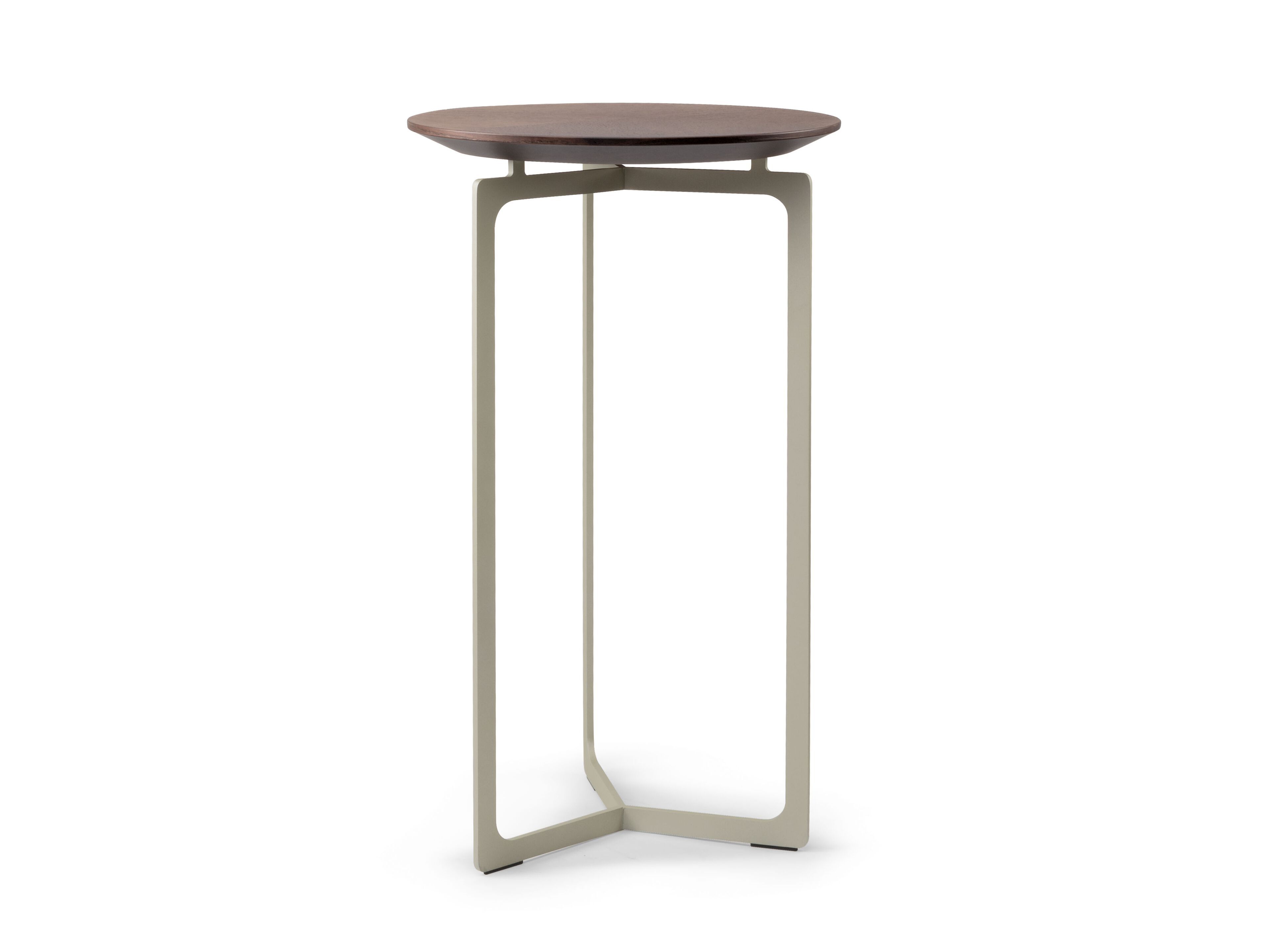 Круглый журнальный столик из шпона Riccardo Rivoli FRAME ARCH-00084291 - Вид №1