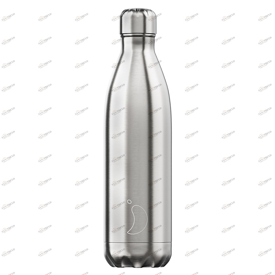 Термос 750 мл хром Stainless Steel CHILLY'S BOTTLES ДИЗАЙНЕРСКИЕ 00-3948030 Хром 
