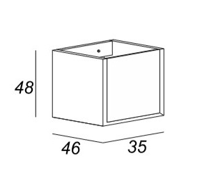 Мебель для ванной CEZARES BELLAGIO 105 Black&Gold Stone - Вид №5