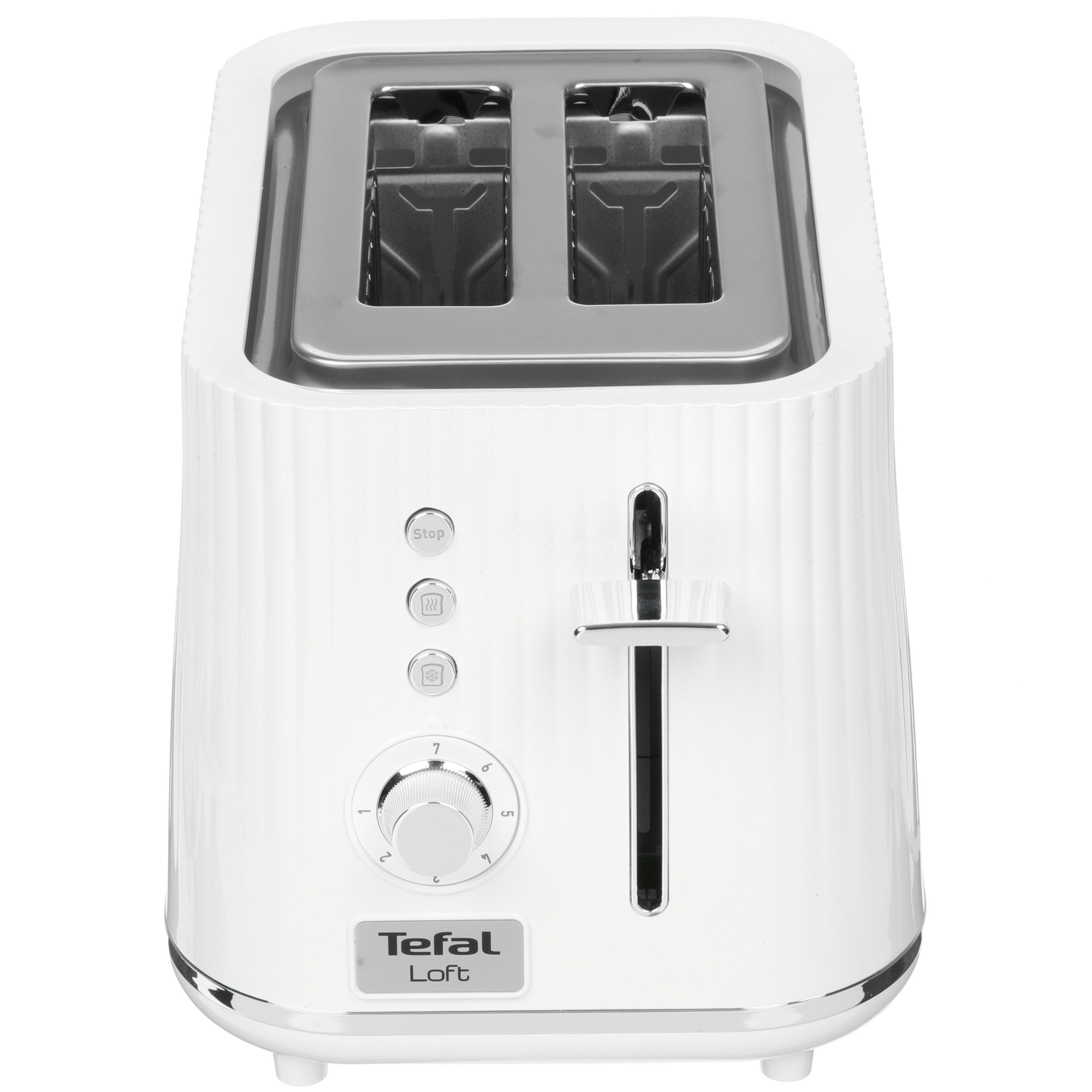 9071488 Тостер Tefal Loft 2S TT761138 белый STDN-0084295 - Вид №1
