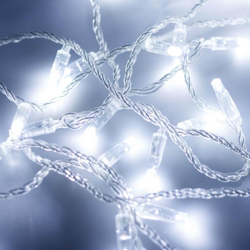 025781 Уличная светодиодная гирлянда нить 230V белый ARD-String--10000-Clear-100Led-Std White Ardecoled Classic