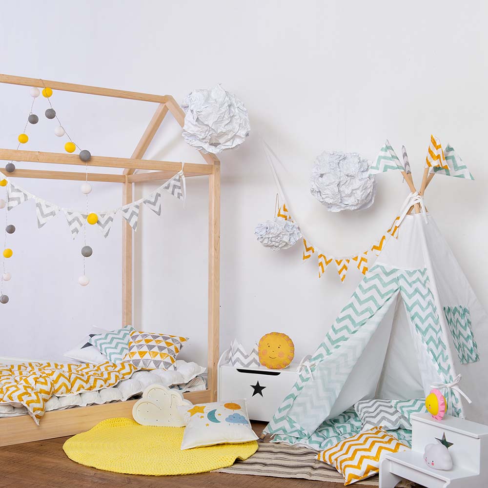 Детский ночник Sun LITTLE LOVELY COMPANY  281748 Желтый Santreyd  - Вид №8