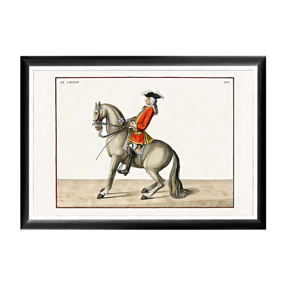 732022505_1818 Арт-постер «Верховая езда, Урок № 18» Object Desire 