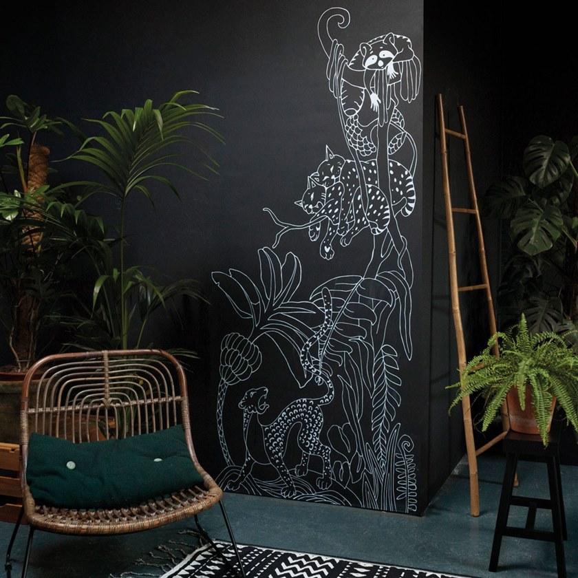 Groovy Magnets Магнитные виниловые обои Chalkboard Kmb-ju-ra-wh - Вид №3