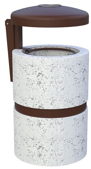 Lazzari Бетонный мусорный бак для наружного применения sun-id-1465206 - Вид №4