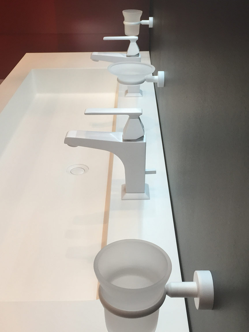 3082 ** 35 Смеситель для раковины, однорычажный Nicolazzi Series Vincent  - Вид №4