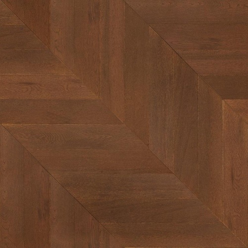 Паркет Ёлка Marco Ferutti Louvre Клауд Дуб Любая на выбор с брашью (Текстурированная) 585х125 мм 2600700100 - Вид №5