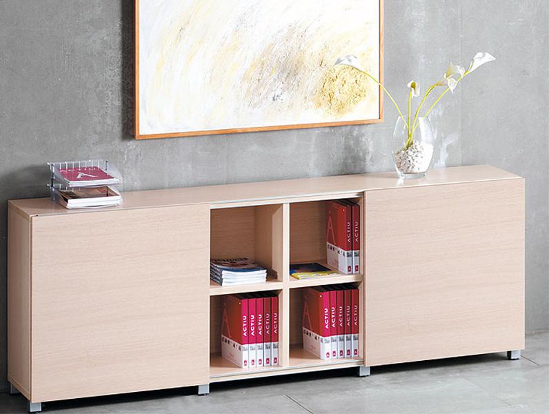 ACTIU Модульный офисный книжный шкаф из алюминия и дерева sun-id-1406959 - Вид №9