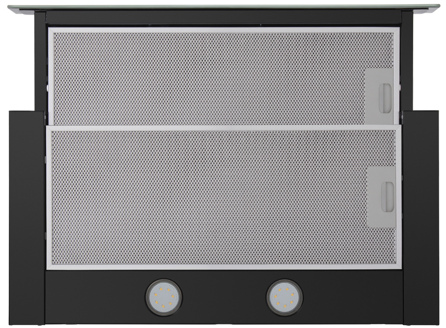 OUSE TOUCH 60 Glass Black Вытяжка ouse touch 60 черный/черное стекло/ • тип: встраиваемая• цвет: черный• управление: сенсорное• ширина, мм: 600• полная потребляемая мощность, вт: 190• количество скоростей: 3• максимальная производительность, м3/ч: 750• ди Santreyd  - Вид №4