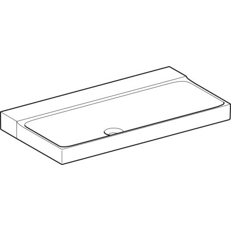 500.550.01.1 Раковина Geberit Xeno² Geberit  - Вид №11