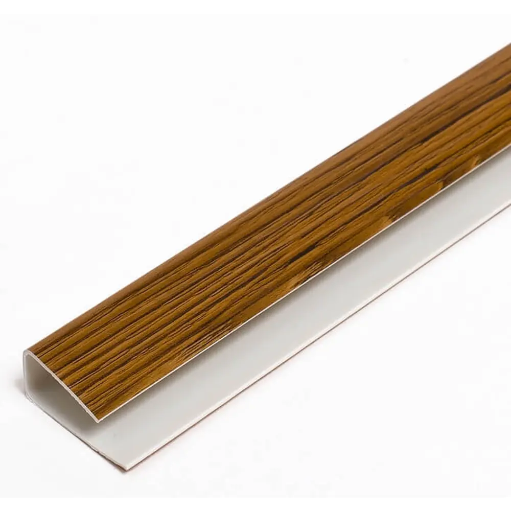 81930427 Профиль ПВХ 2700x25x12 мм цвет дуб STLM-1013059 Santreyd 