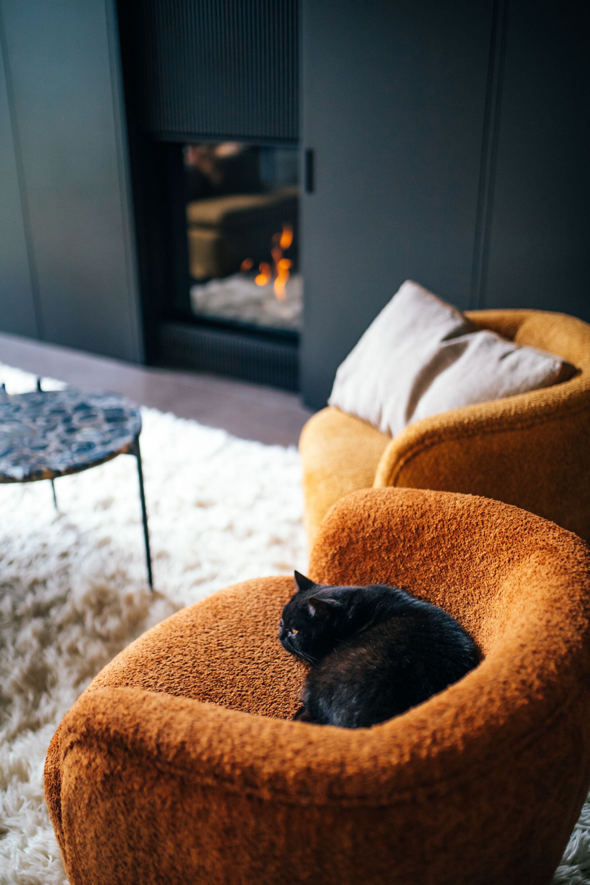 Тканевое кресло с подлокотниками POMAX Porterville ARCH-00028371 - Вид №10