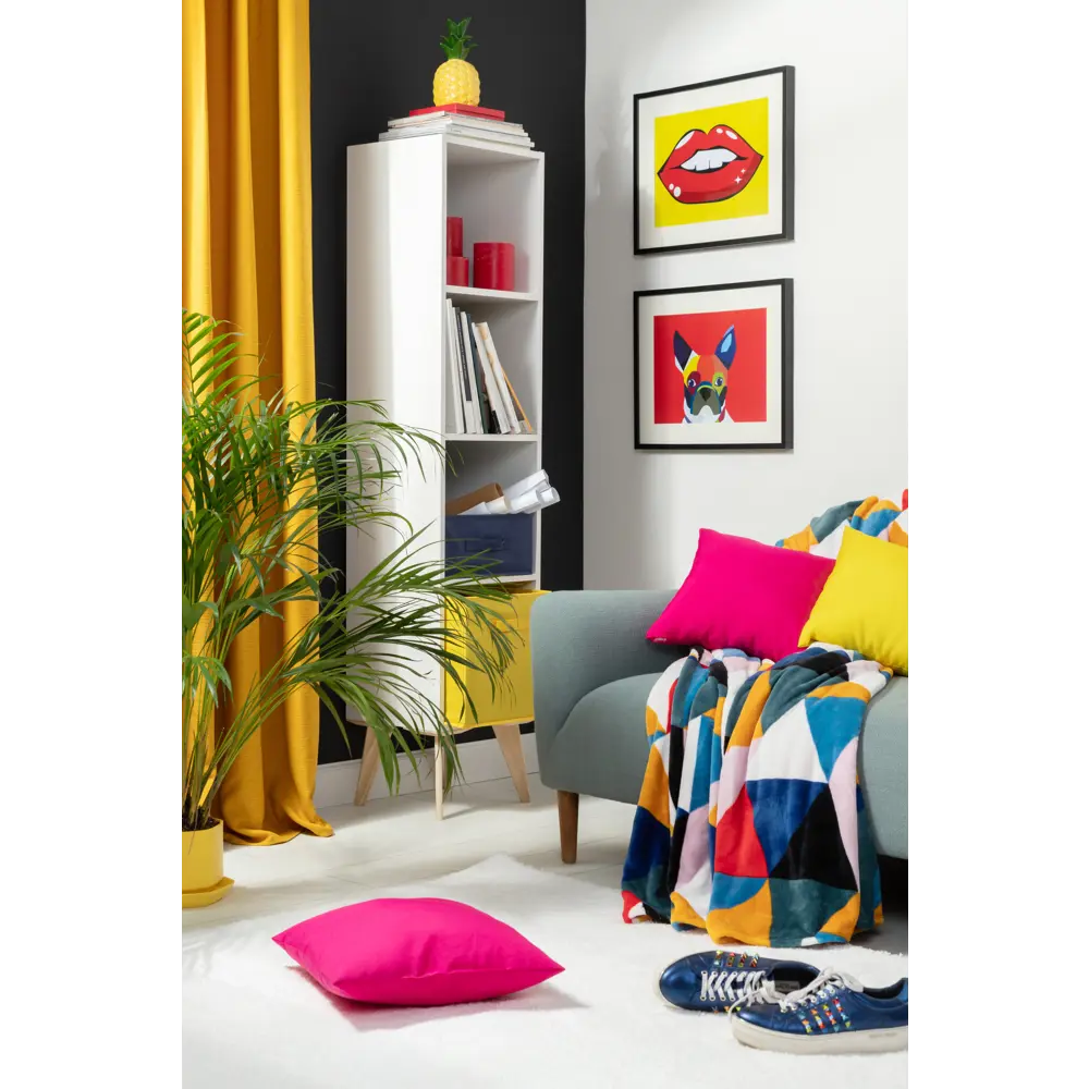 Ковер полиэстер Лавсан Снежный 80х150 см цвет белый Amigo STLM-2173124 - Вид №6