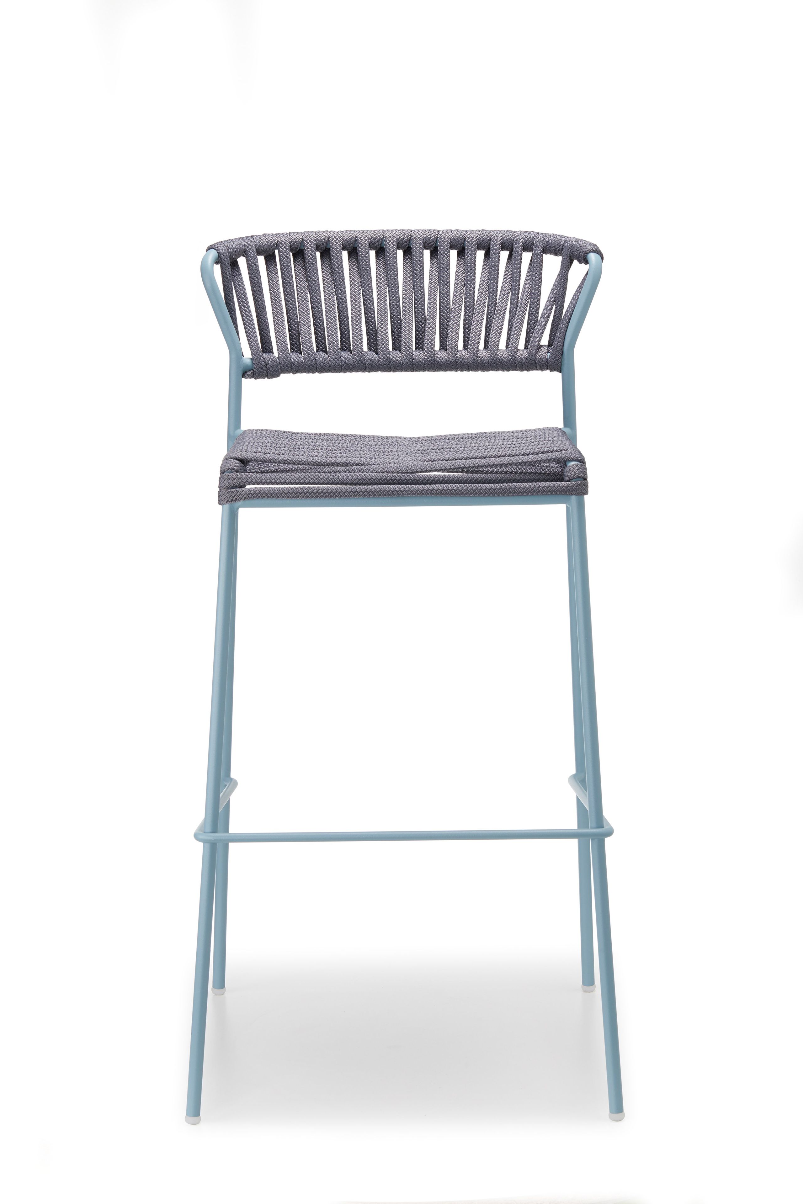 Открытый стальной стул и плетеный морской канат S-CAB Лиза ARCH-00009988 - Вид №3