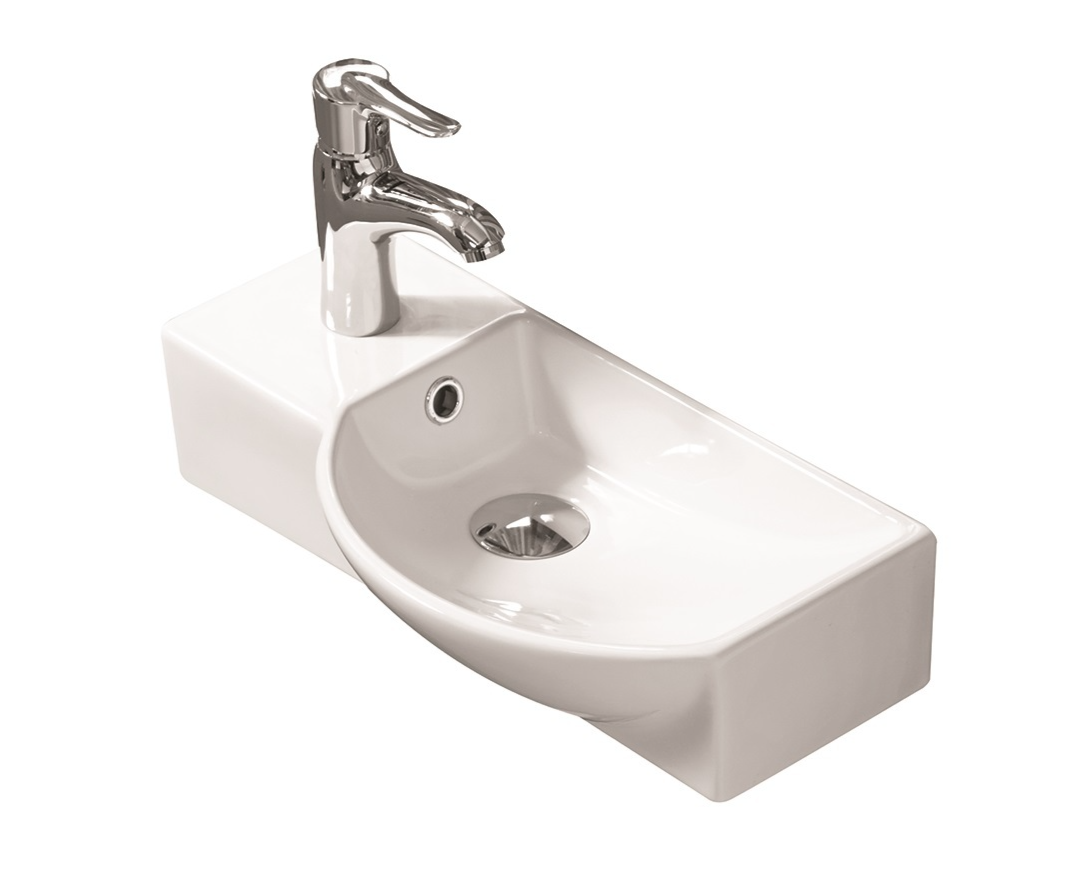 SL-2012R Раковина керамическая накладная без перелива LAB.Space 