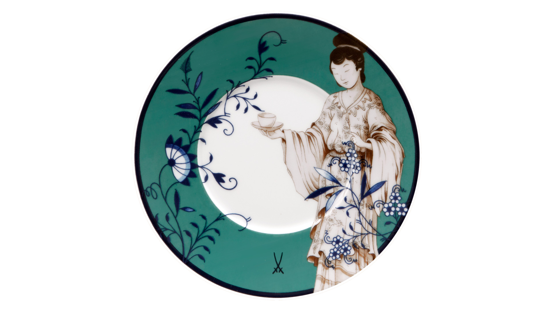 10663831 Meissen Чашка кофейная с блюдцем Meissen "Коллаж. Благородный Китай" 150мл, п/к Фарфор  - Вид №3