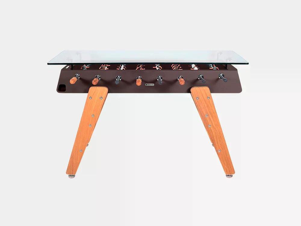 Прямоугольный обеденный стол из стали и стекла RS Barcelona RS3 WOOD ARCH-00114353 - Вид №17