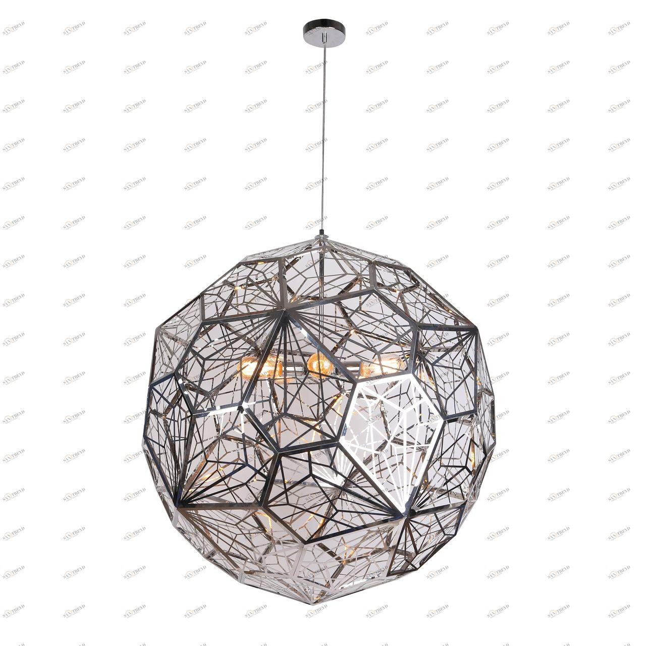 Подвесной светильник Divinare 1011/02 SP-5 DIVINARE 1011 101787 Хром 