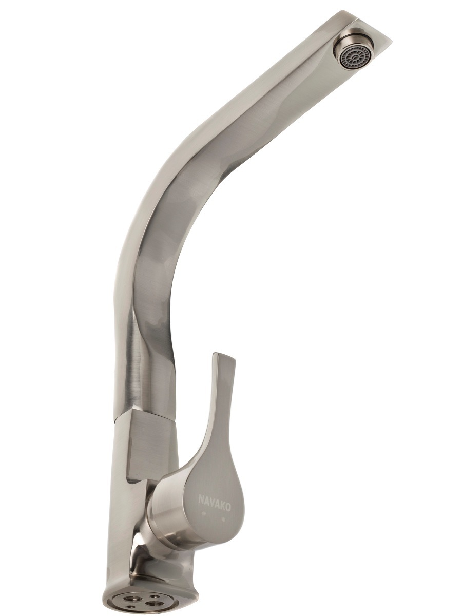 Смеситель для кухни Navako Vertigo сатин NAVAKO 14011 - Вид №2