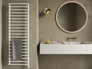 Настенный стальной полотенцесушитель