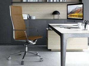 ESTEL GROUP Кресло исполнительное вращающееся с 5 спицами Aluminia