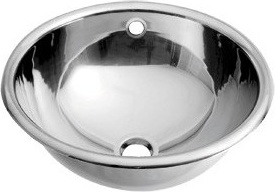 SNR027C Встраиваемая раковина из нержавеющей стали Ø305 мм с переливом mediclinics 
