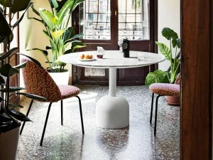 Miniforms Круглый стол из натурального камня Illo