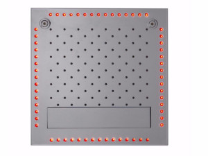 Хромотерапия латунь потолочная Светодиодная насадка для душа