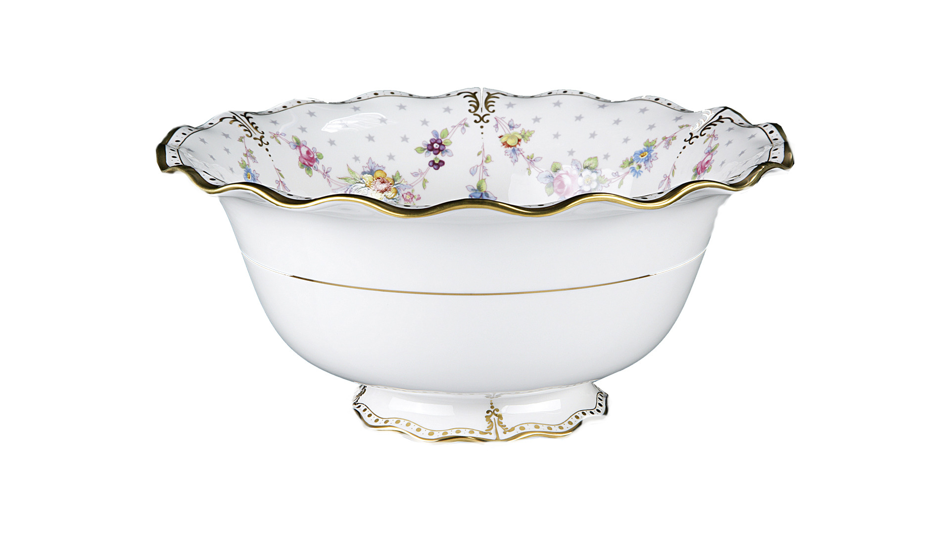 10676171 Royal Crown Derby Сервиз столовый Royal Crown Derby Роял Антуанетта на 6 персон 20 предметов, фарфор Фарфор костяной  - Вид №4
