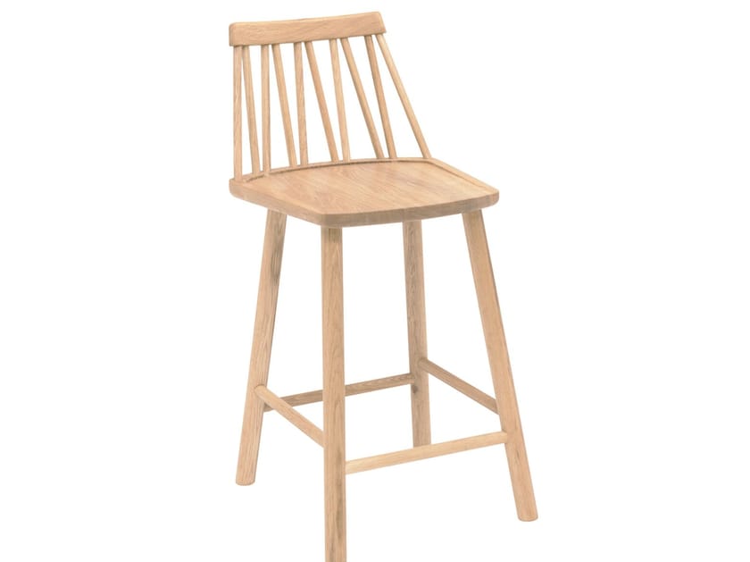 Белый промасленный дубовый стул для детей Hans K ZigZag ARCH-00089645