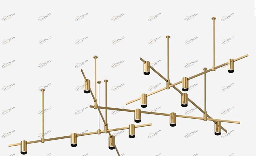 Centrsvet Светодиодные трековые светильники из сатинированной латуни Auroom sun-id-1348804