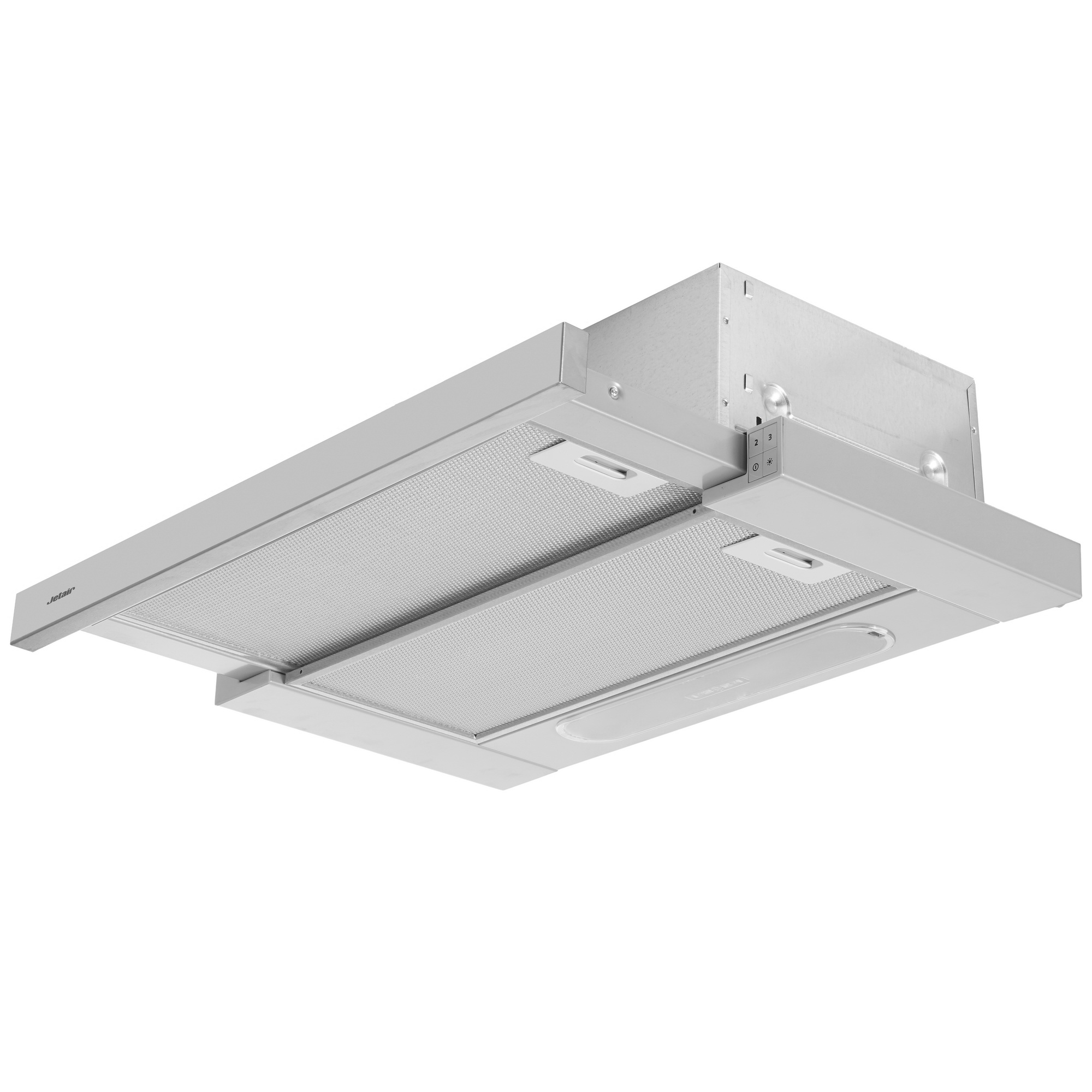 1106497 Вытяжка телескопическая Jetair AURORA LX/GRX/F/60 серый/серый STDN-0077680 - Вид №2