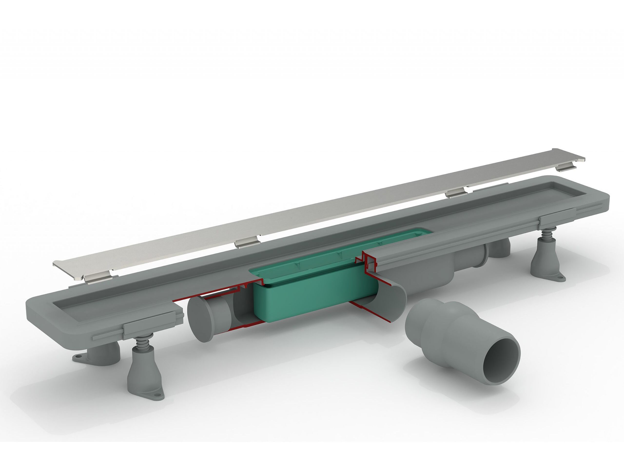 Слив для душа ABS OMP Unseen ARCH-00144248 - Вид №1