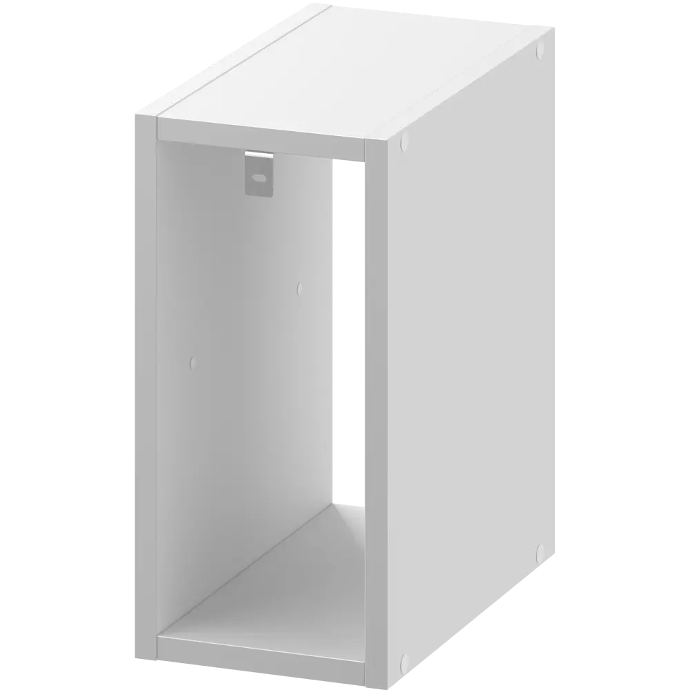 Стеллаж SPACEO KUB 1 секция, 18х36х31,7 см, цвет белый STLM-2199986 - Вид №1