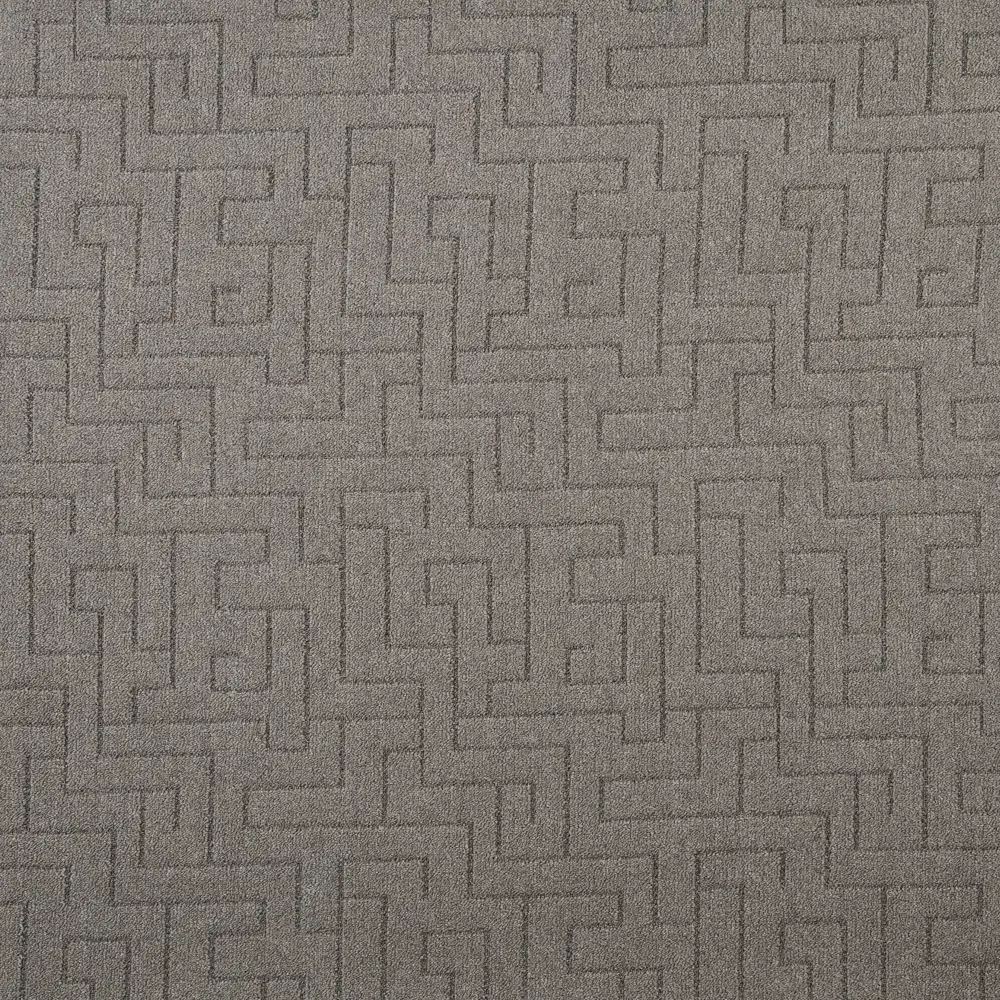 Ковровое покрытие Santreyd «Лабиринт» серое, 4×4 м 82794971 STLM-0035964