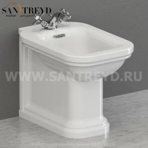 4121K1 Биде напольное Waldorf Kerasan