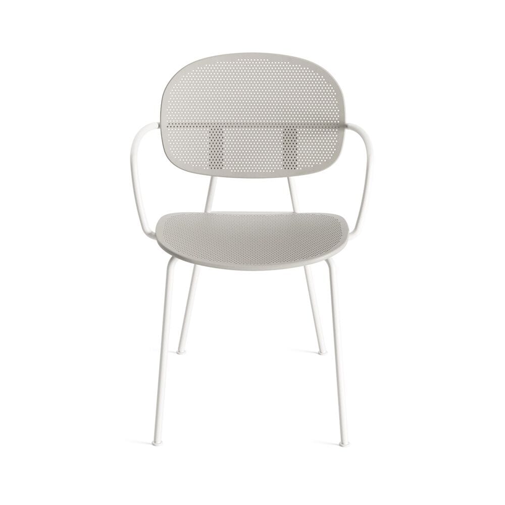 Стул из армированного стекловолокном полиэстера (PRFV) с подлокотниками Infiniti круглый стержень ARCH-00141195 - Вид №3