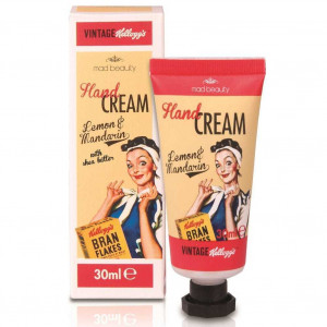 475338 Крем для рук "Kellogg's 50's Vintage Lemon & Mandarin", 30 мл Mad Beauty
